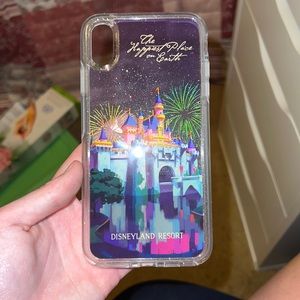 sparkly disney otter box phone case for iphone xs max